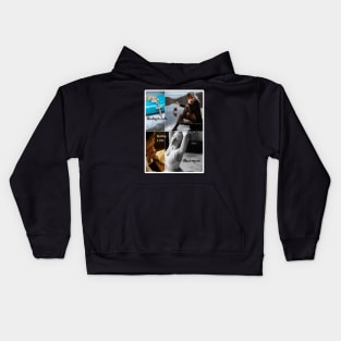 Zine Art Poetry Poster Kids Hoodie